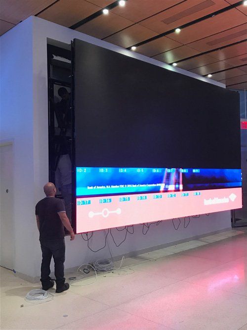 large screen